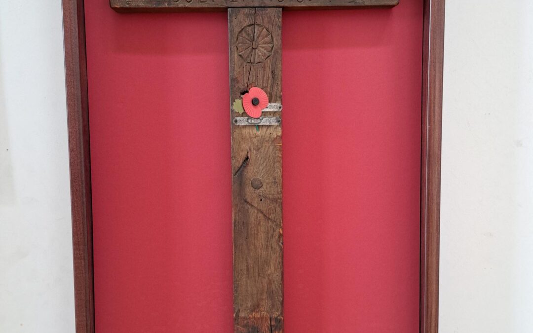 Battlefield Cross of Captain Lionel Crouch, 1/1st Bucks Battalion, July 1916
