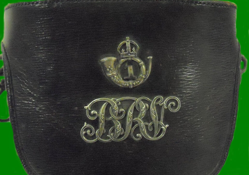 Officer’s Shoulder Pouch of the 1st Bucks Rifle Volunteers, 1875-1908