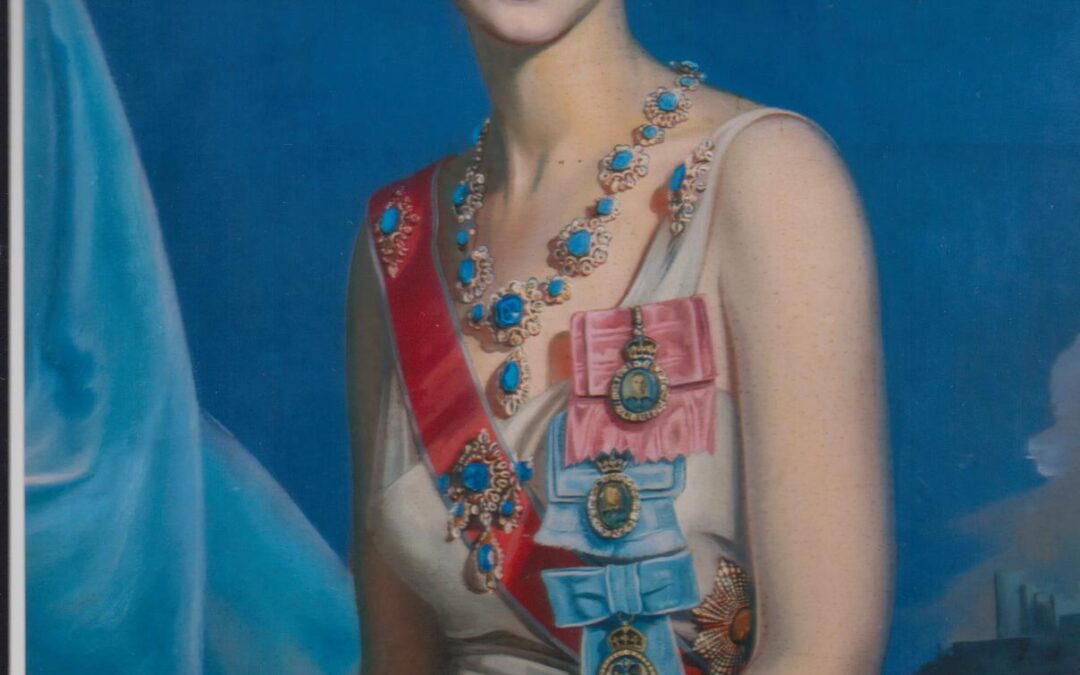 Portrait of Princess Marina, Duchess of Kent by William Hamilton Mitchell Acton